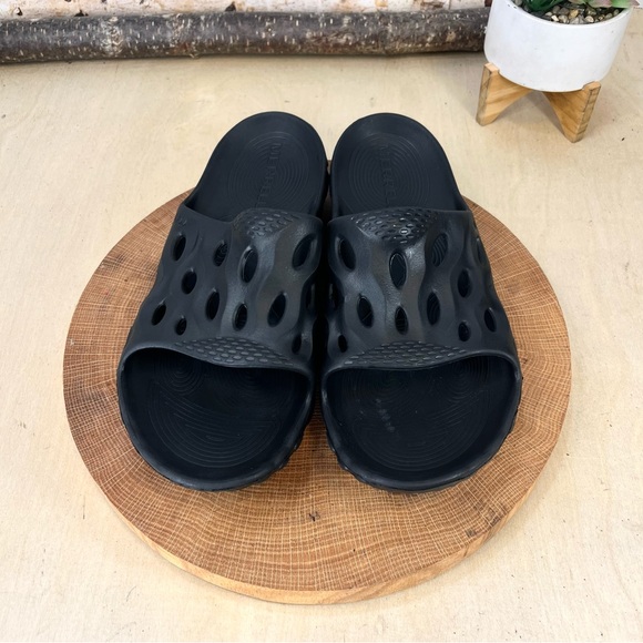 Merrell Hydro Moc Slip-On Sandals Black Men’s 9 / Women’s 10.5 - Picture 1 of 16